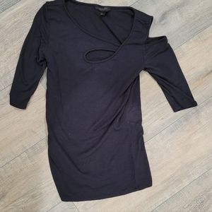 Garima Asymmetric Cold Shoulder Top